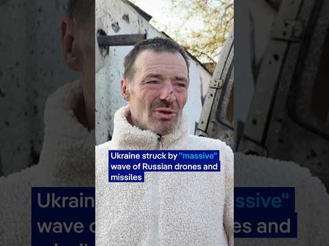 Ukraine struck by ‘massive’ wave of Russian drones and missiles | DW News
