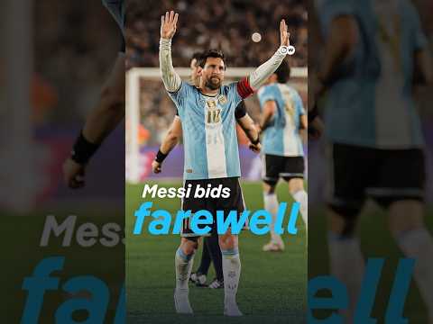 Footballer Lionel Messi’s final match for Argentina | DW News