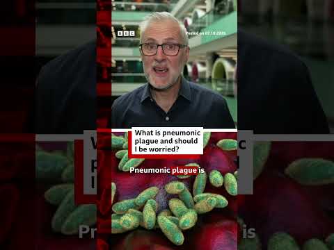 What is pneumonic plague and why is it worrying health officials? #BBCNews