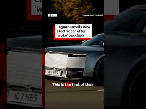 Jaguar unveils new electric car after ‘woke’ backlash. #Jaguar #BBCNews
