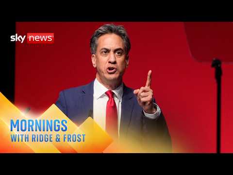 Miliband says British consulate in Jerusalem to become ‘UK Mission’ | Mornings with Ridge and Frost