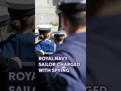 Royal Navy sailor charged with spying