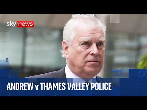 Andrew’s legal action against Thames Valley Police under way