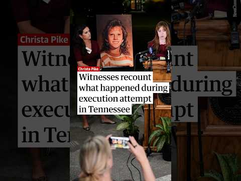 Christa Pike: Witnesses recount what happened during execution attempt in Tennessee