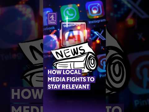 Local news’ battle to stay relevant amid rise of AI #Media #Journalism #News #UK