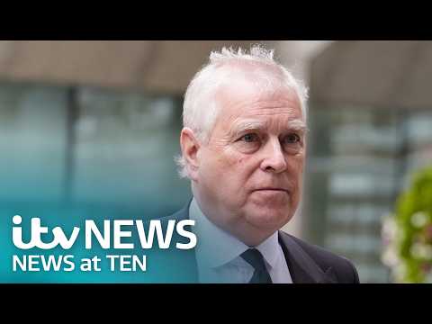 Andrew wins legal challenge over ‘unlawful’ police raids on homes – Watch ITV News at Ten Live