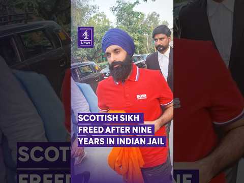 Scottish Sikh freed after nine years in Indian jail