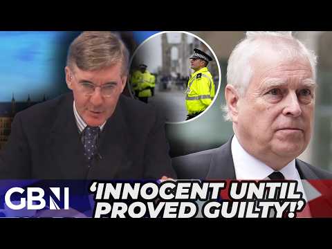 ‘Innocent until proved GUILTY!’ | Jacob Rees-Mogg on former Prince Andrew raids being found UNLAWFUL