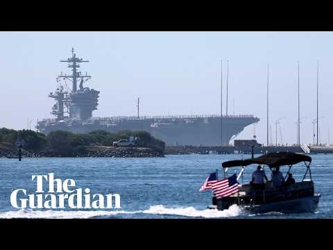 USS Abraham Lincoln returns to US after record-long deployment – watch live