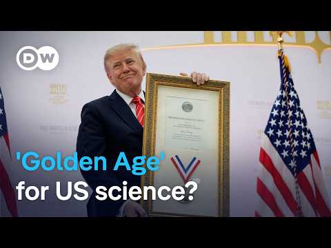 Trump proclaims ‘golden age’ of science in the US | DW News