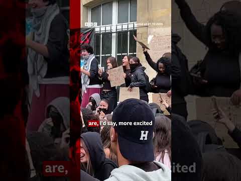 France school protesters tell Macron: ‘You’ve lost Gen Z’. #BBCNews