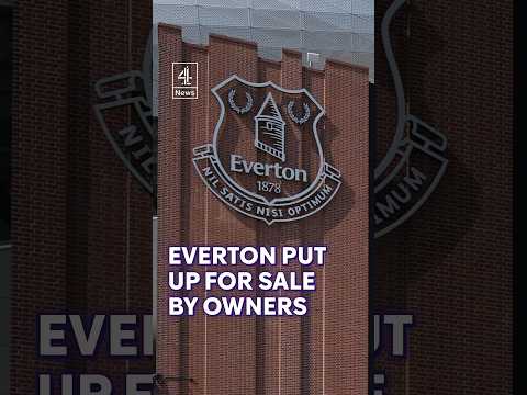 Everton put up for sale by owners after two years