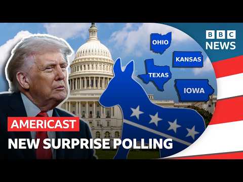 Democrats ahead in big Republican states: Ohio, Kansas, Iowa, Texas | BBC Americast
