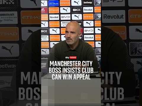 Manchester City boss insists club can win appeal