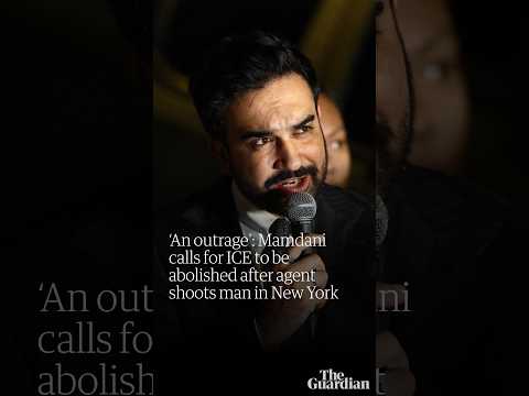 Zohran Mamdani calls for ICE to be abolished after agent shoots man in New York