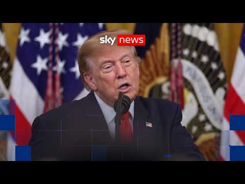 Trump marks Columbus Day at White House