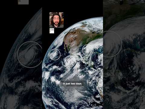 3 tropical cyclones to hit North America at once