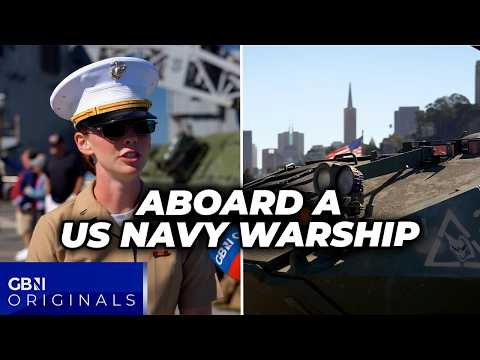 Inside a US Navy Warship: Ben Leo goes aboard the USS Ashland