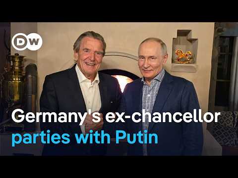 Schröder’s Putin visit triggers political backlash in Germany | DW News