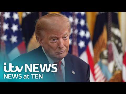 Trump agrees deal to obtain diesel from Russia despite sanctions – Watch ITV News at Ten LIVE