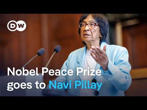 Former UN human rights chief receives top peace award | DW News