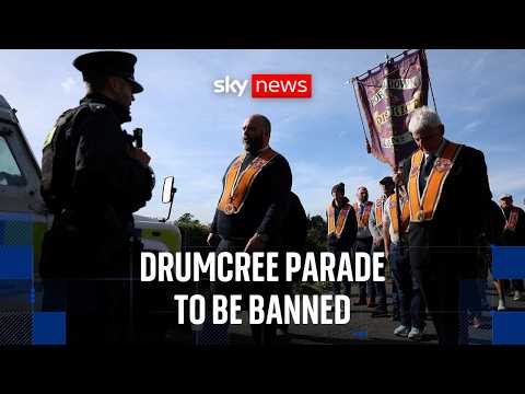 Northern Ireland secretary says he will ban Drumcree parade