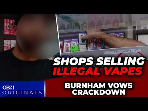 Labour HUMILIATED as vape shops BRAZENLY sell banned vapes despite Burnham’s ‘CRACKDOWN’