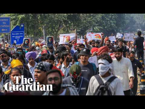 Police detain anti-government ‘Cockroach’ party leader amid Delhi protests