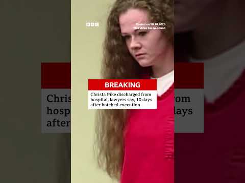 US death row inmate Christa Pike discharged from hospital, lawyers said. #ChristaPike #US #BBCNews
