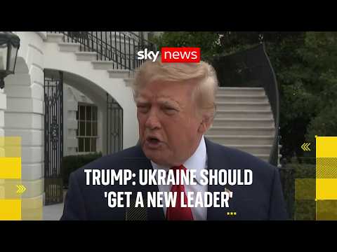 Trump says Ukraine should ‘get a new leader’ as Zelenskyy slams US diesel deal with Putin