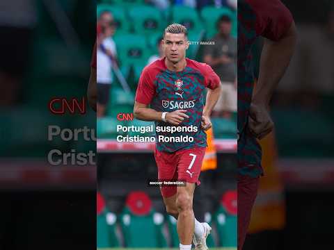 Portugal suspends Cristiano Ronaldo