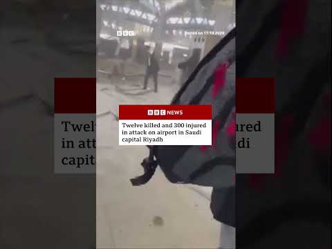 Twelve killed and 300 injured in attack on airport in Saudi capital Riyadh. #Saudi #Riyadh #BBCNews