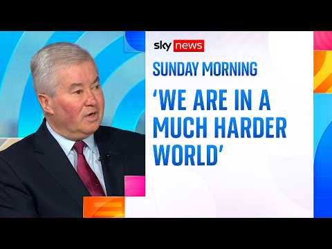 ‘We are in a very difficult, much harder world’ warns former general