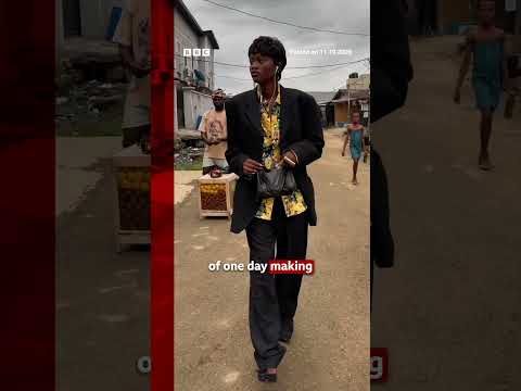 Lagos street model Rachel Ojuromi who made it to Chanel’s Runway. #BBCNews