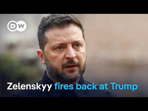 Ukraine rejects Trump’s call for new leadership | DW News
