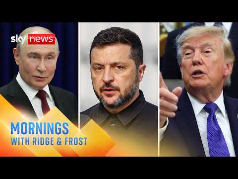 Zelenskyy accuses Russia of breaking Trump’s ‘energy ceasefire’ | Mornings with Ridge & Frost