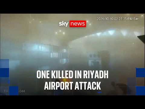 One dead and 11 injured in new attack on Saudi airport – a day after 13 killed in missile strikes