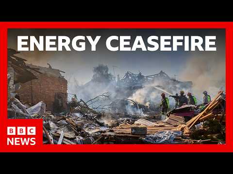 Zelensky says Russia hit Ukrainian power plant after Trump declared energy ceasefire | BBC News