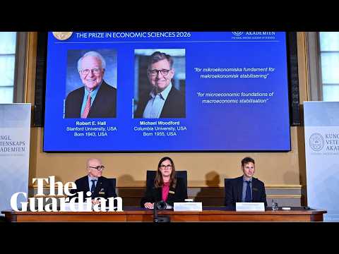 The winner of the 2026 Nobel prize in economics is announced – watch live