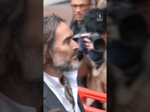 Russel Brand arrives at court for start of rape and sexual assault trial