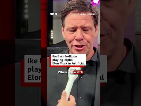 Ike Barinholtz on playing ‘alpha’ Elon Musk in Artificial. #ElonMusk #BBCNews