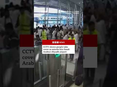 CCTV footage shows moment of strike on Saudi Arabia’s Riyadh airport on Saturday. #Riyadh #BBCNews