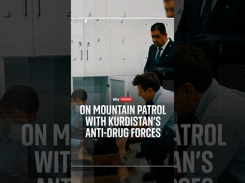 On mountain patrol with Kurdistan’s anti-drug forces