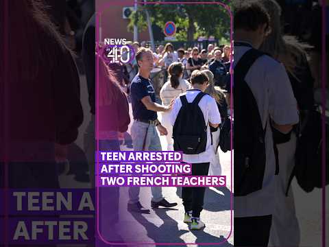 French teenager arrested after shooting two teachers at school