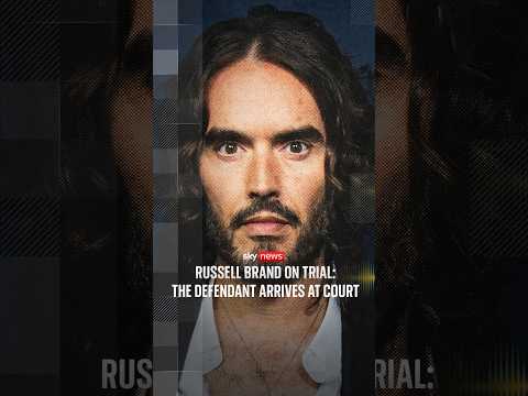 Russell Brand: On Trial – the defendant arrives at court | Episode 1