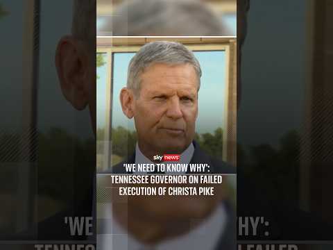 ‘We need to know why’: Tennessee governor on failed execution