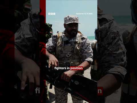 BBC on front line in Yemen’s desert war. #MiddleEast #BBCNews