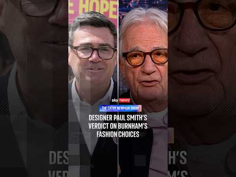Designer Paul Smith’s verdict on Burnham’s fashion choices