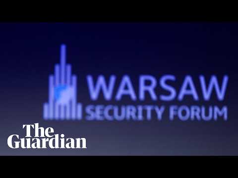 Foreign ministers debate Europe’s security at Warsaw forum – watch live