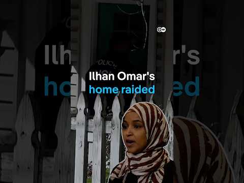 Ilhan Omar’s home raided by immigration agents | DW News